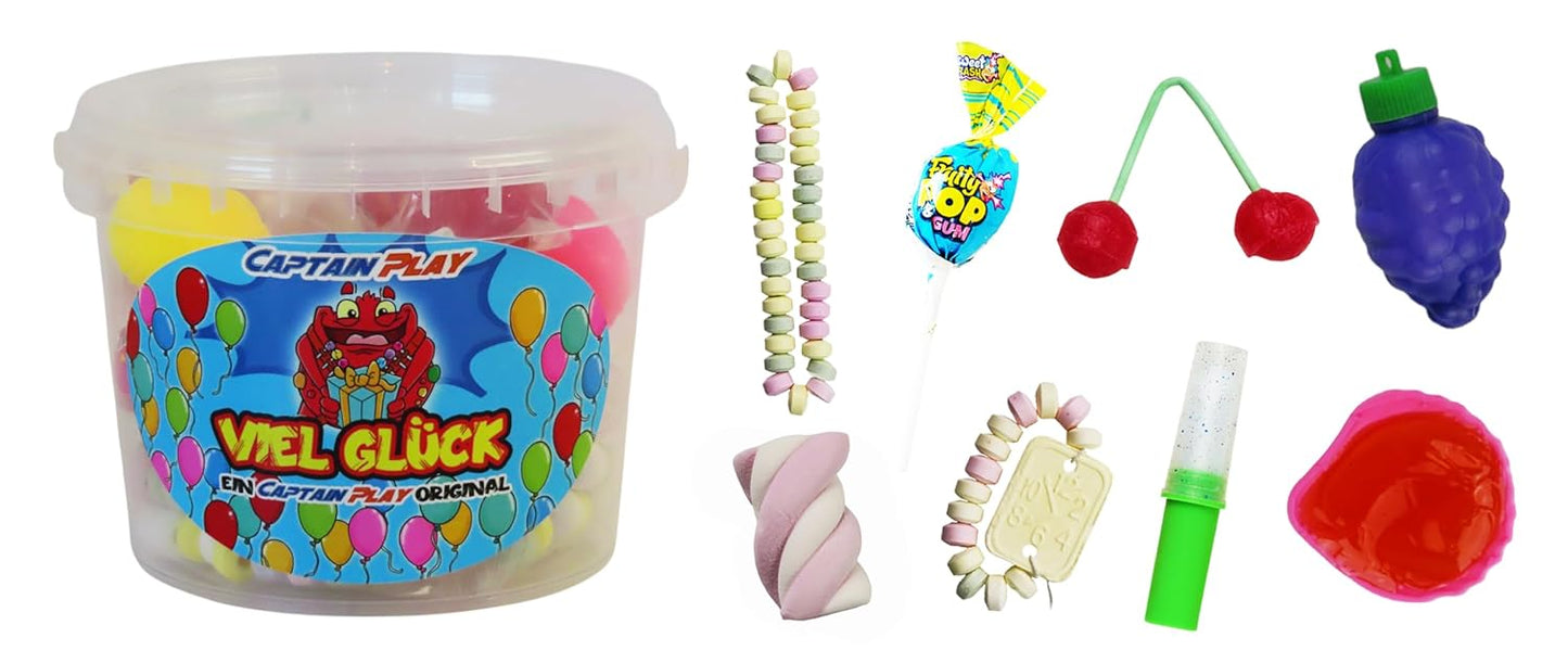 Viel Glück Retro Mix 178g - 16 Teile