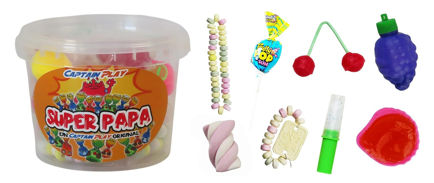 Super Papa Retro Mix 178g - 16 Teile