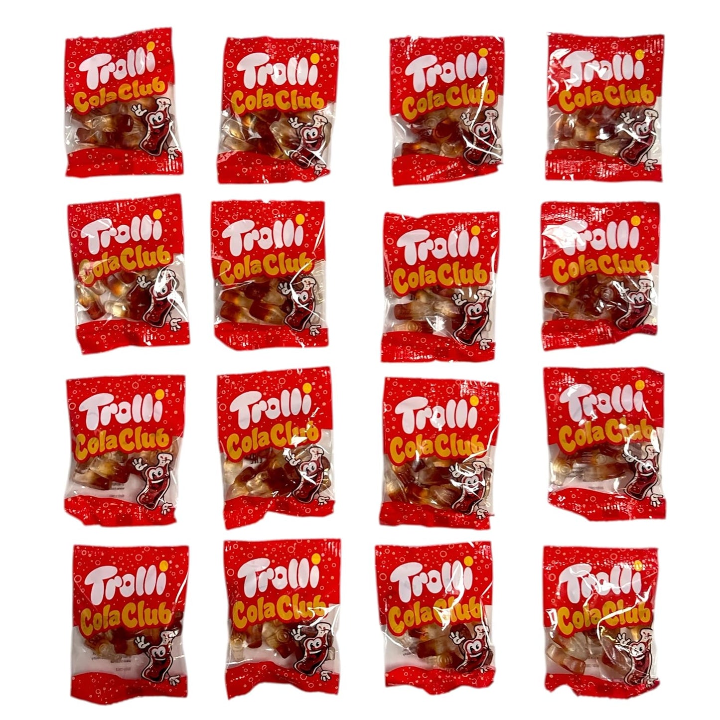 Trolli Club Cola Sparpack mit 18 Mini Beutelchen 360g