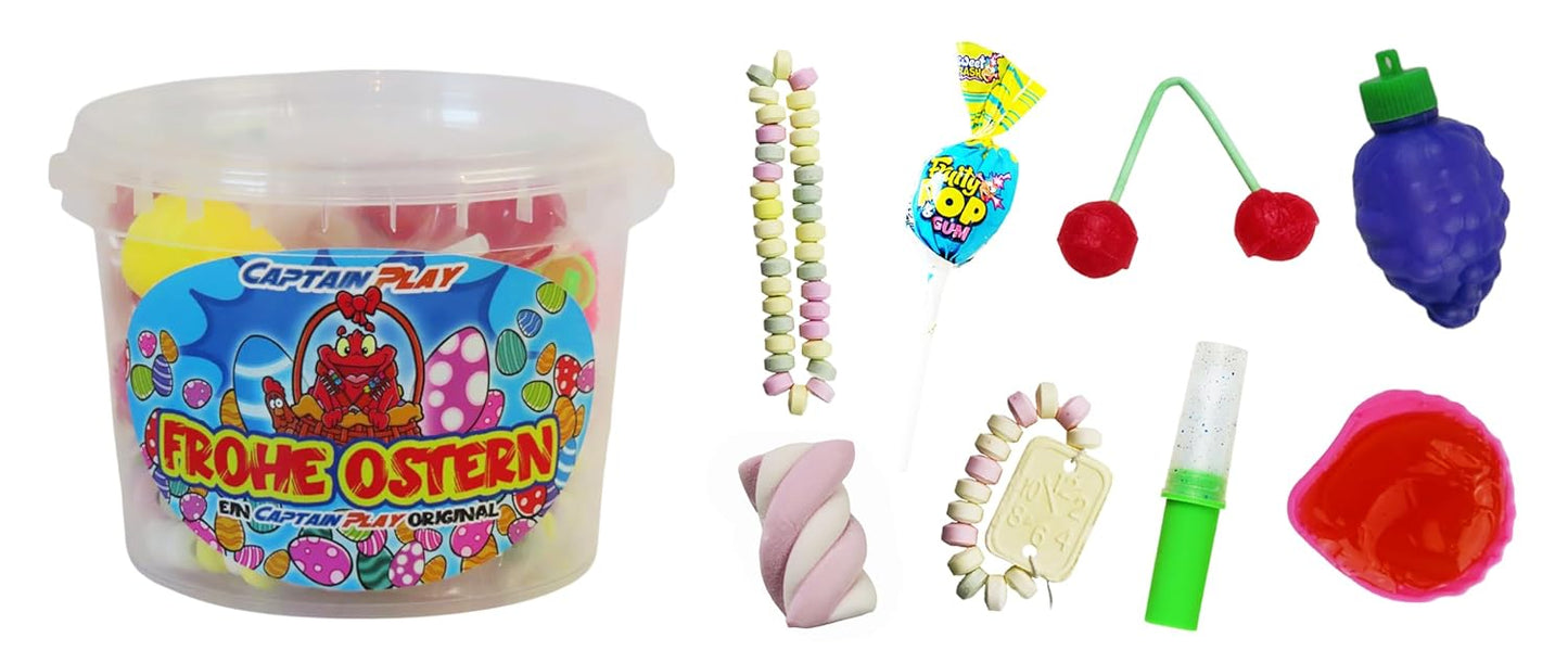Frohe Ostern Retro Mix 178g - 16 Teile