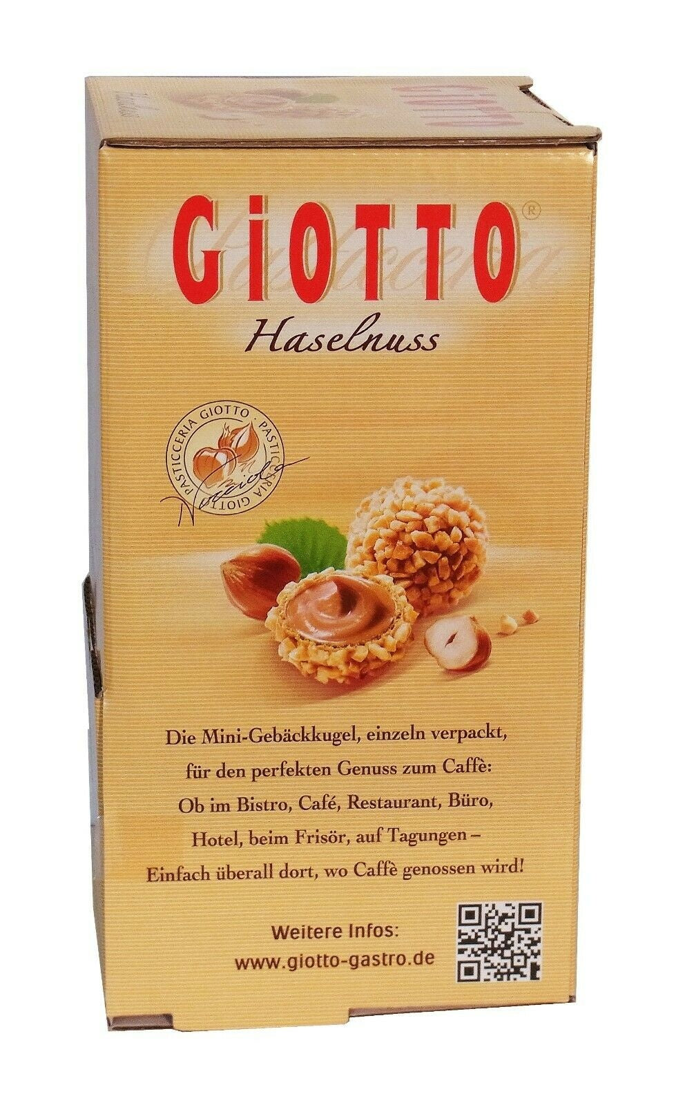 Giotto Haselnuss 120 x 4,3g Kugel - EPAL mit 230 UK