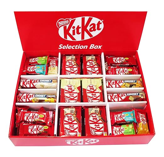 KitKat Selection Box mit 104 KitKat Riegeln