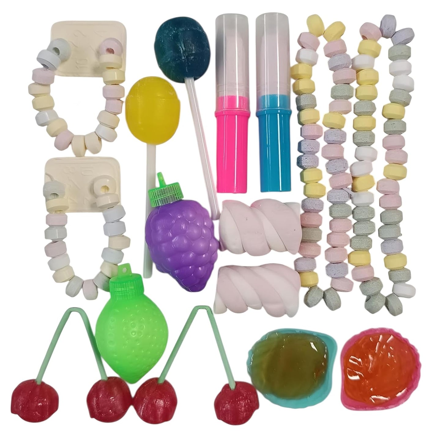 CAPTAIN PLAY Retro Süßigkeiten Probierpaket, 16 Teile 136g