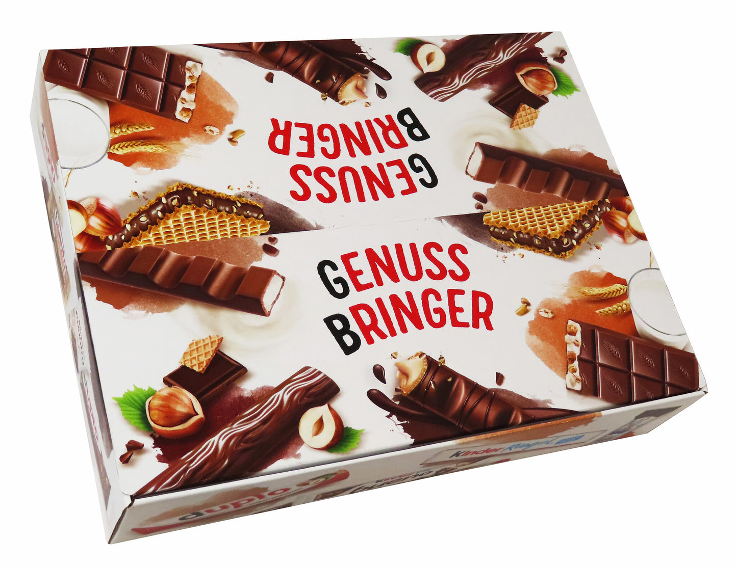 Ferrero Top Brand Box mit 78 Riegeln in 8 Sorten, mit Kinder Bueno, Kinder Country, Kinder Riegel, Duplo und Hanuta, 1er Pack (1 x 2kg)