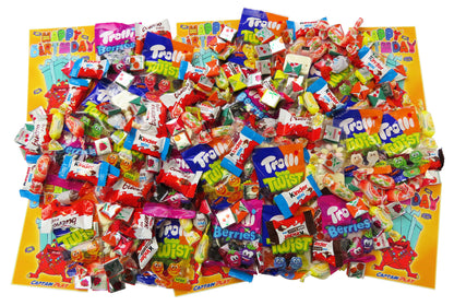 CAPTAIN PLAY Süßigkeiten – Mix Party Box 200-teilig, 1 kg