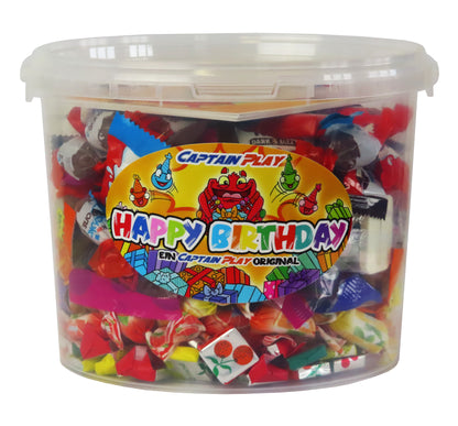 CAPTAIN PLAY Süßigkeiten – Mix Party Box 200-teilig, 1 kg