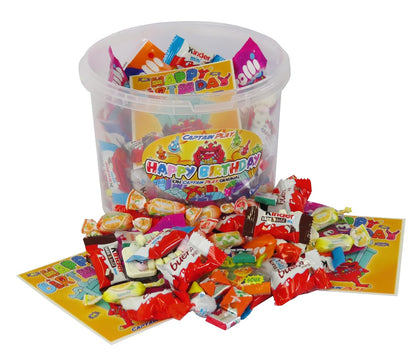 CAPTAIN PLAY Süßigkeiten – Mix Party Box 200-teilig, 1 kg