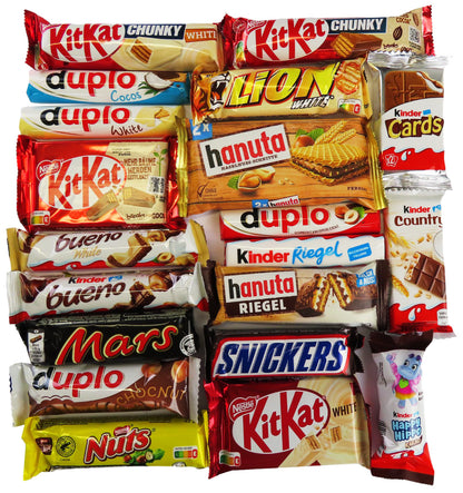 Snack Box mit verschiedenen Schokoriegeln (20-teilig)