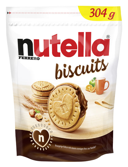 Nutella Biscuits 10 x 304g Beutel - EPAL mit 56 UK