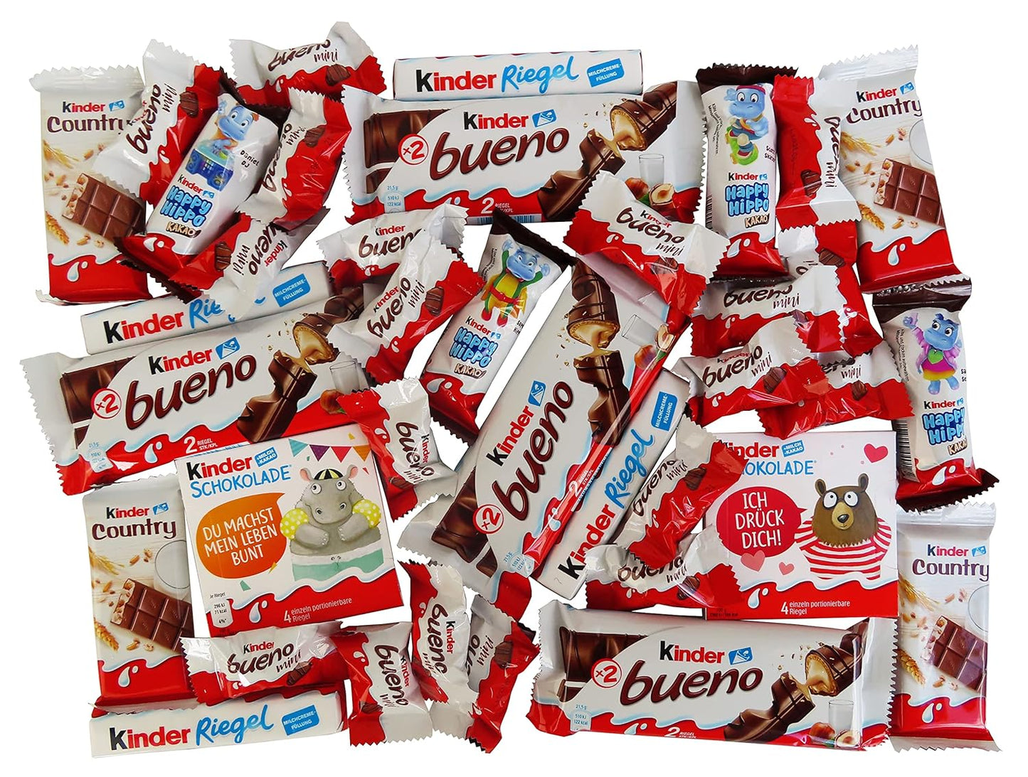 CAPTAIN PLAY Mix Party Box mit Ferrero Kinder Spezialitäten, 1er Pack (1 x 640g)