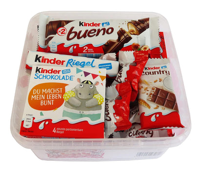 CAPTAIN PLAY Mix Party Box mit Ferrero Kinder Spezialitäten, 1er Pack (1 x 640g)