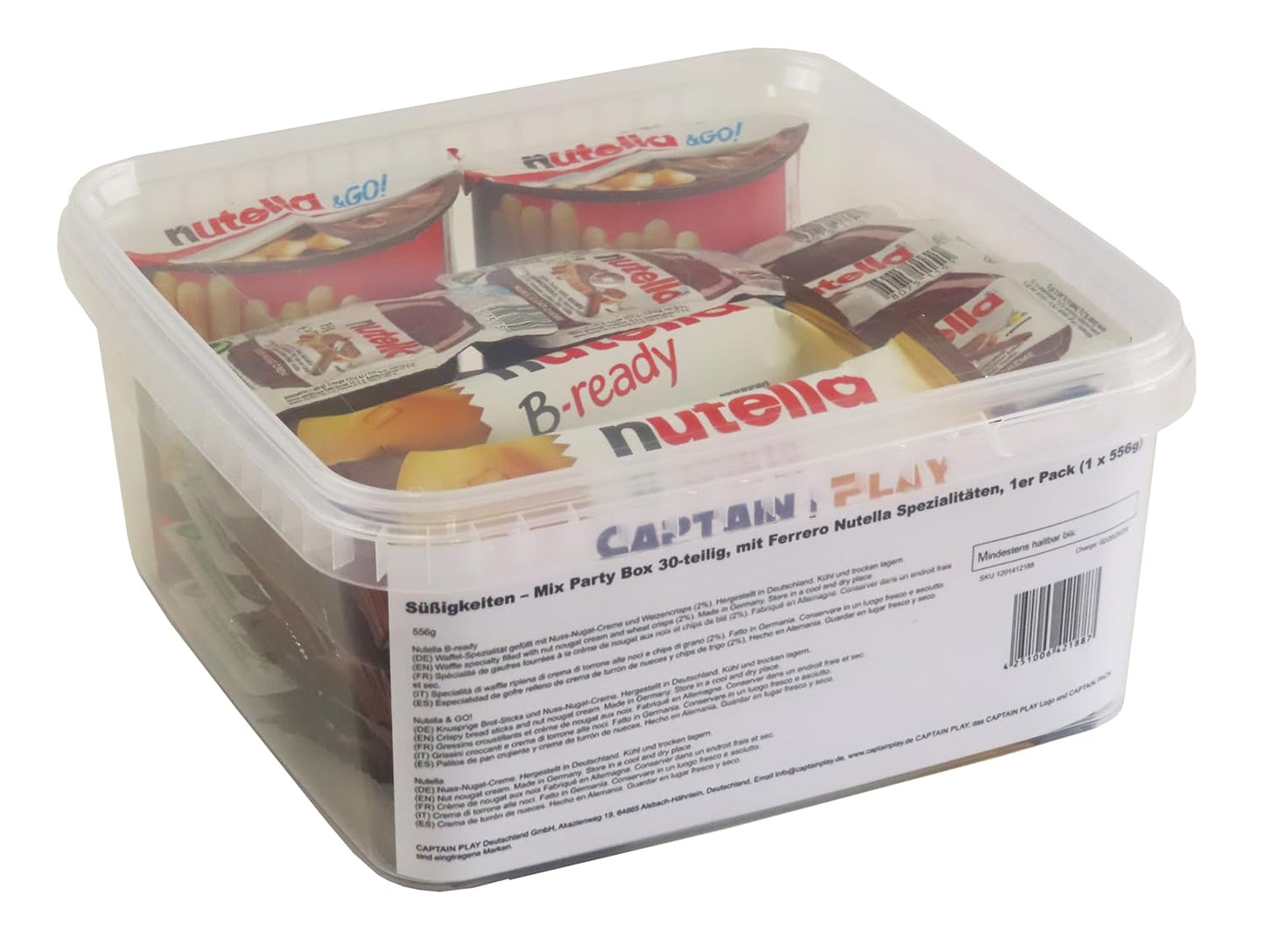 Ferrero Nutella Spezialitäten 30-teilig (1 x 556g)