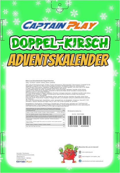 CAPTAIN PLAY Doppel-Kirsch Adventskalender 2025 - 324g