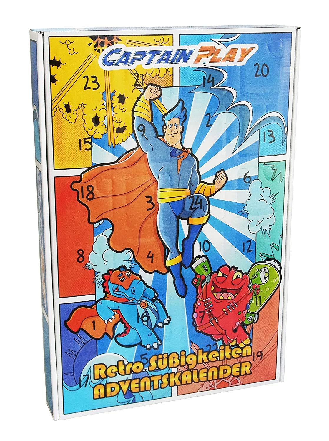 CAPTAIN PLAY Retro Kalender 348g