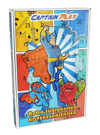 CAPTAIN PLAY Retro Kalender 348g