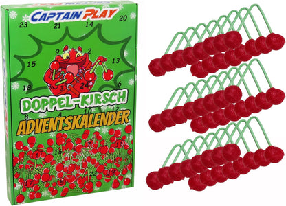 CAPTAIN PLAY Doppel-Kirsch Adventskalender 2025 - 324g