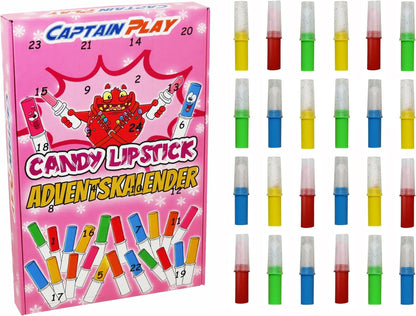 CAPTAIN PLAY Candy Lipstick Adventskalender 2025 - 120g