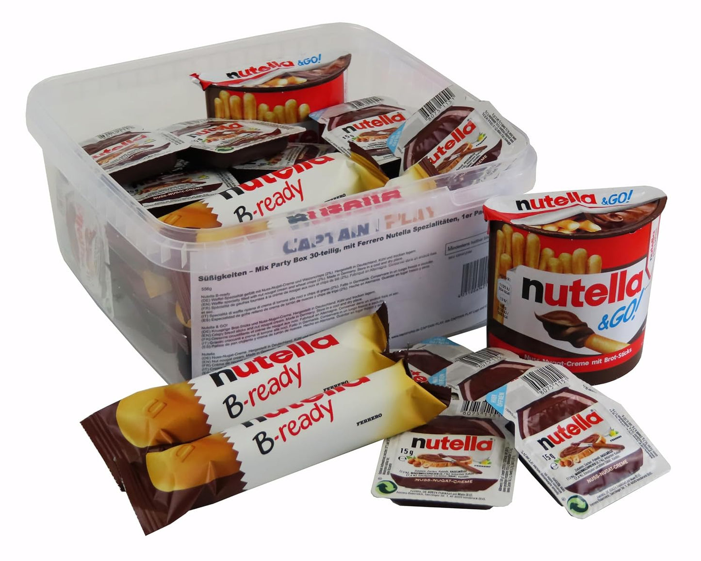 Ferrero Nutella Spezialitäten 30-teilig (1 x 556g)