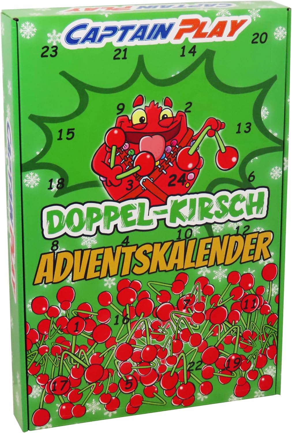 CAPTAIN PLAY Doppel-Kirsch Adventskalender 2025 - 324g