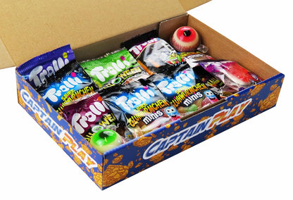 Trolli Halloween Süßigkeiten, 18 Teile Sparpack mit 4 Sorten, 350g