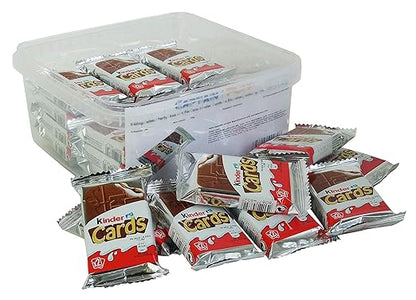 Party Box mit Ferrero Kinder Cards in Einzelverpackung, 1er Pack (1 x 768g)