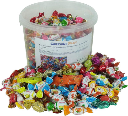 CAPTAIN PLAY | Party Bucket Bonbon Mix 1,5 kg