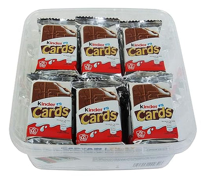 Party Box mit Ferrero Kinder Cards in Einzelverpackung, 1er Pack (1 x 768g)