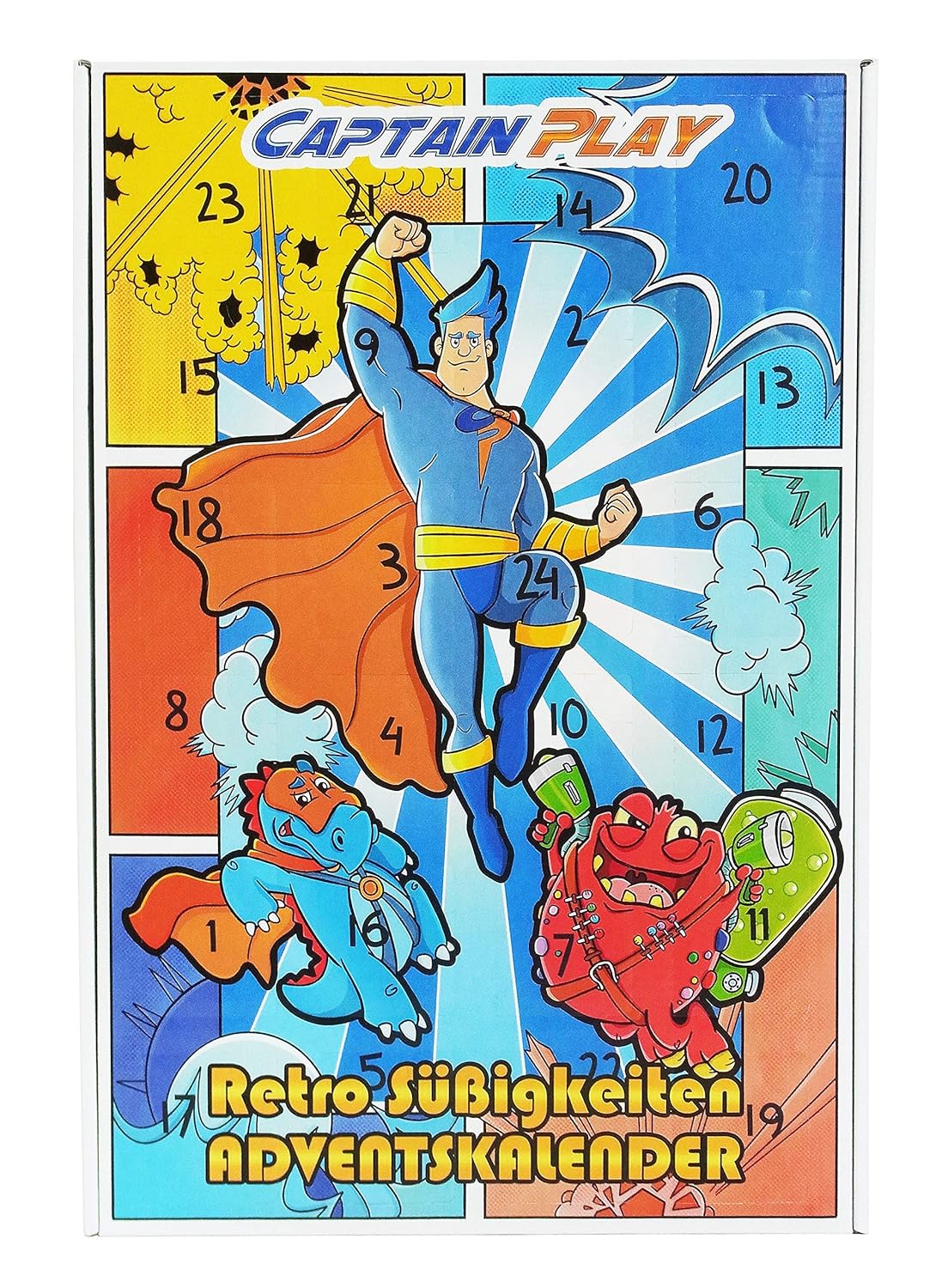 CAPTAIN PLAY Retro Kalender 348g