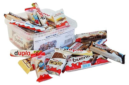 Party Box mit Ferrero Kinder, Duplo & Hanuta 620g