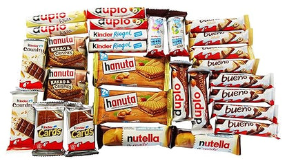 Party Box mit Ferrero Kinder, Duplo & Hanuta 620g