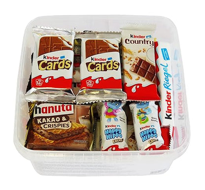 Party Box mit Ferrero Kinder, Duplo & Hanuta 620g