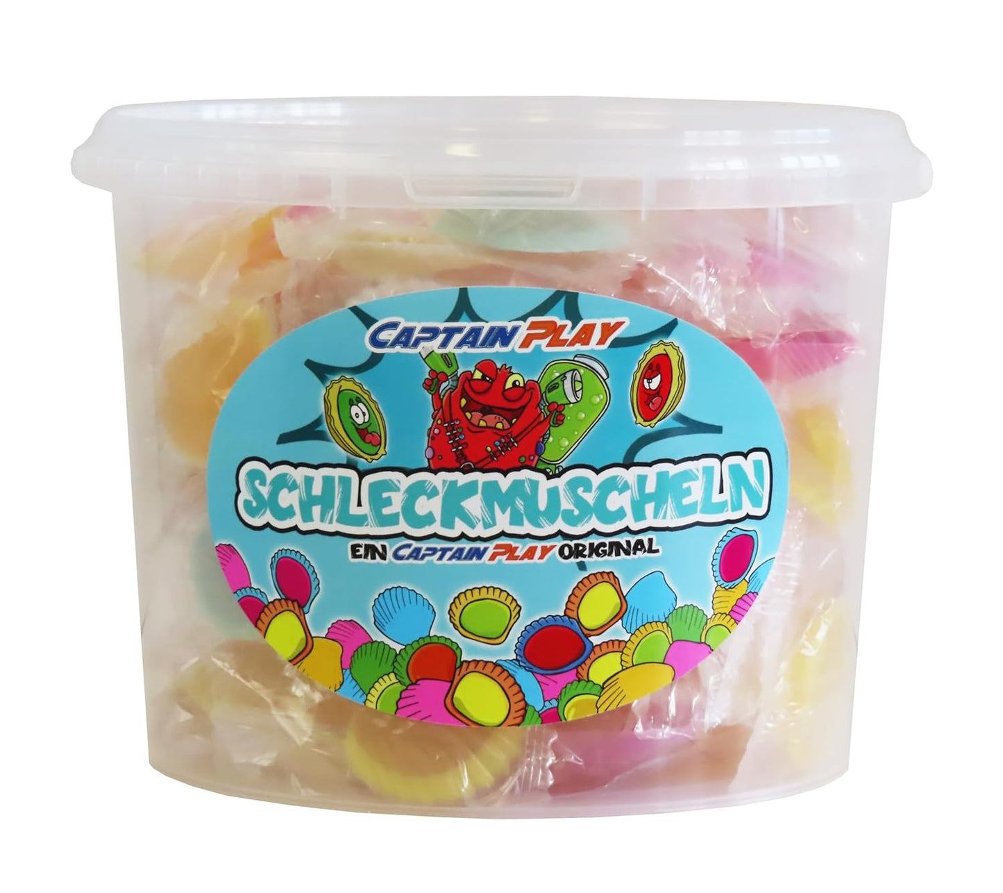 CAPTAIN PLAY 100 Schleckmuscheln - 1kg