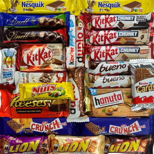 Snack Box mit 20 verschiedenen Schokosnacks, 1er Pack (1 x 1 kg)