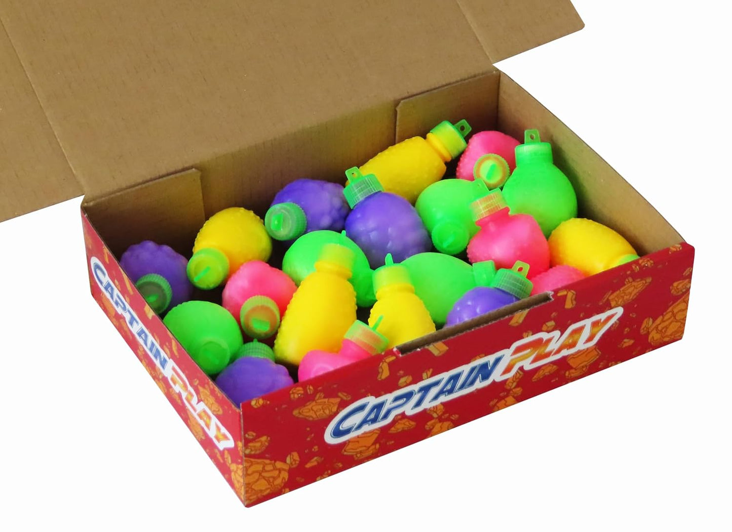 CAPTAIN PLAY Brausefrüchte Sparpack, 20 saure Brausefrüchte in Einzelverpackung, 200g