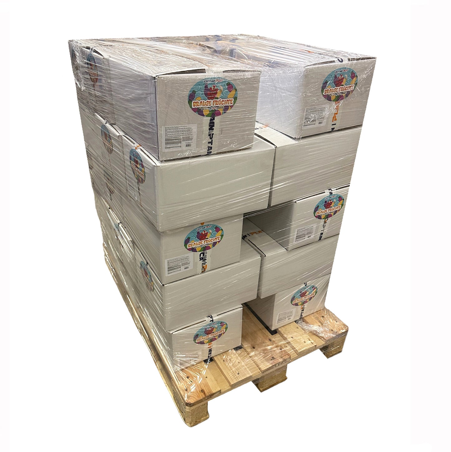 CAPTAIN PLAY Brausefrüchte, 600 Stück