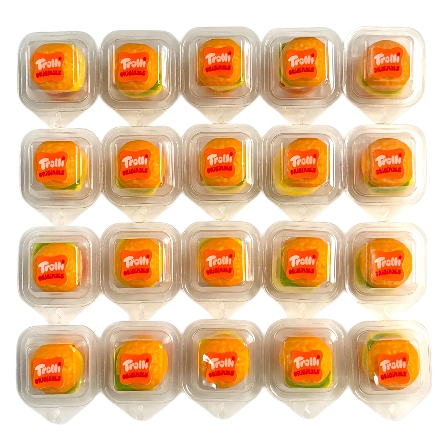 Trolli Burger Sparpack mit 20 Mini Burgern 200g
