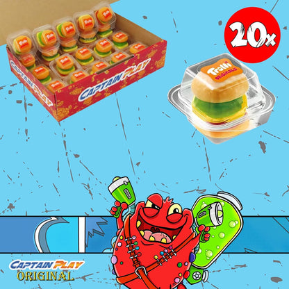 Trolli Burger Sparpack mit 20 Mini Burgern 200g