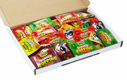 CAPTAIN PLAY Mini Brause Sparpack, 50 Mini Beutel, Süßigkeiten Box mit 50g