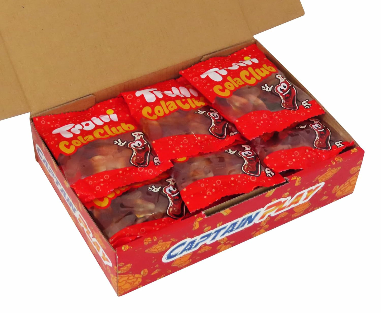 Trolli Club Cola Sparpack mit 18 Mini Beutelchen 360g