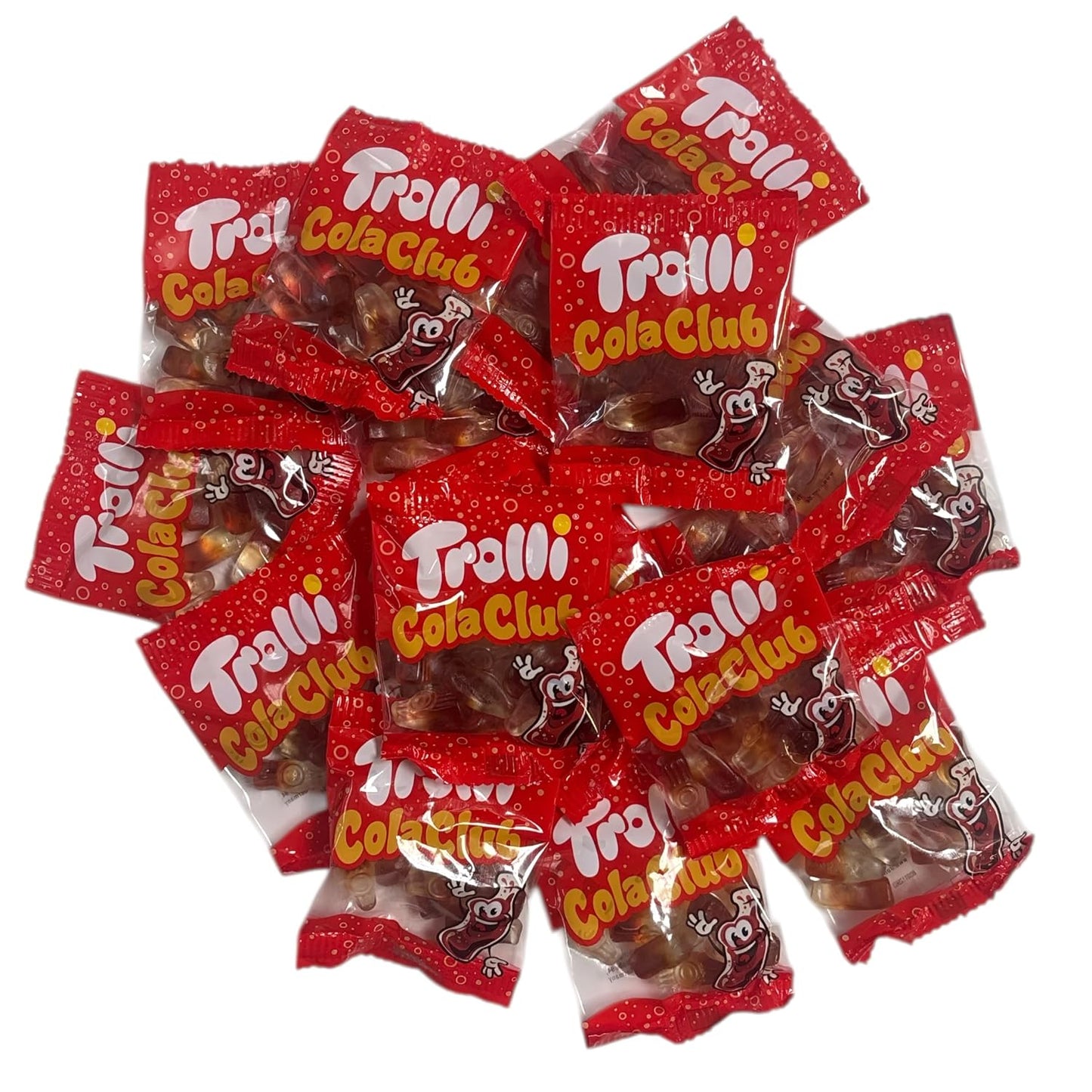 Trolli Club Cola Sparpack mit 18 Mini Beutelchen 360g
