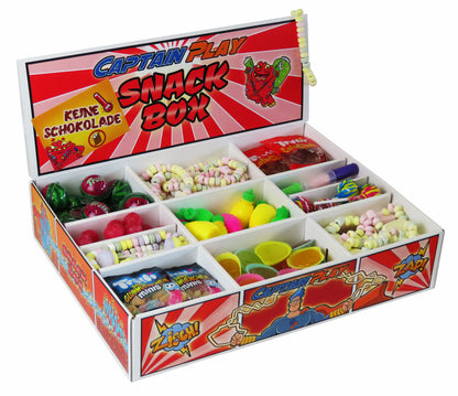 CAPTAIN PLAY  Snack Box ohne Schokolade 2kg