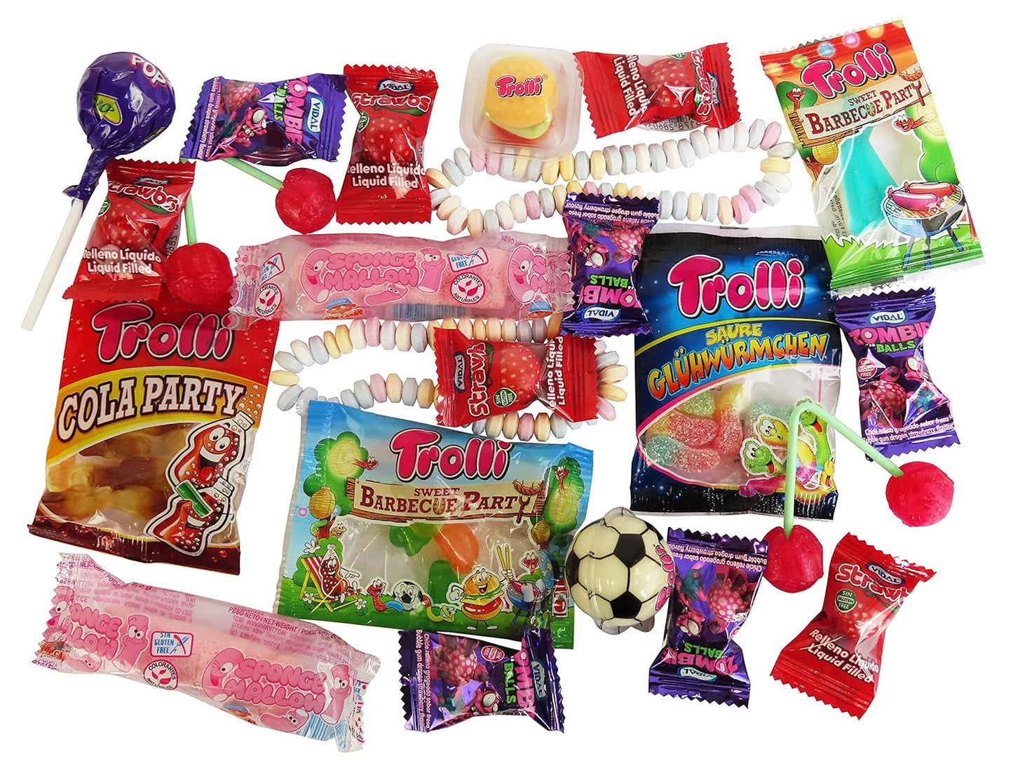 CAPTAIN PLAY Schultüte Dinosaurier 35cm gefüllt mit Süßigkeiten ohne Schokolade (20-teilig)