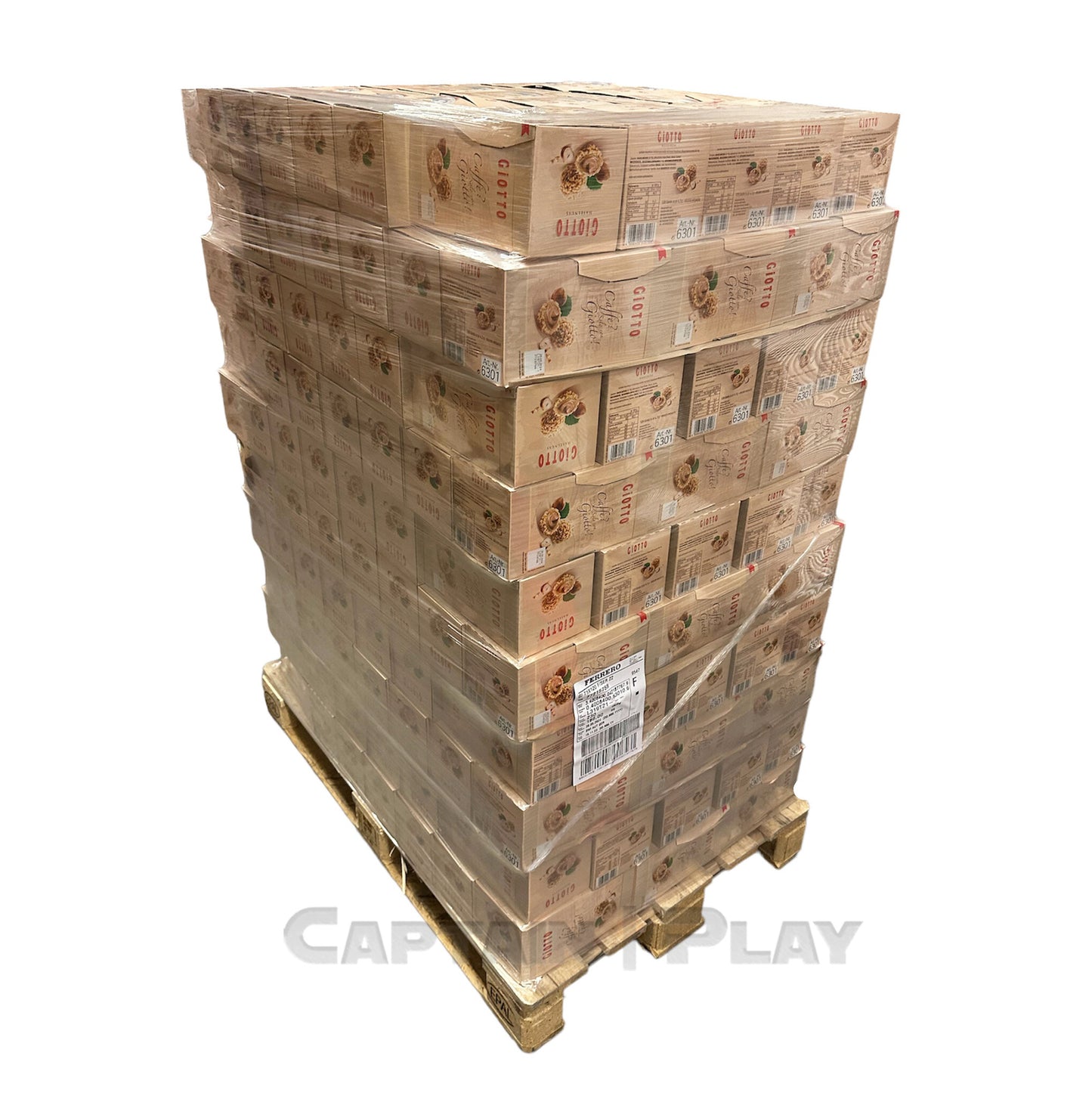 Giotto Haselnuss 120 x 4,3g Kugel - EPAL mit 230 UK