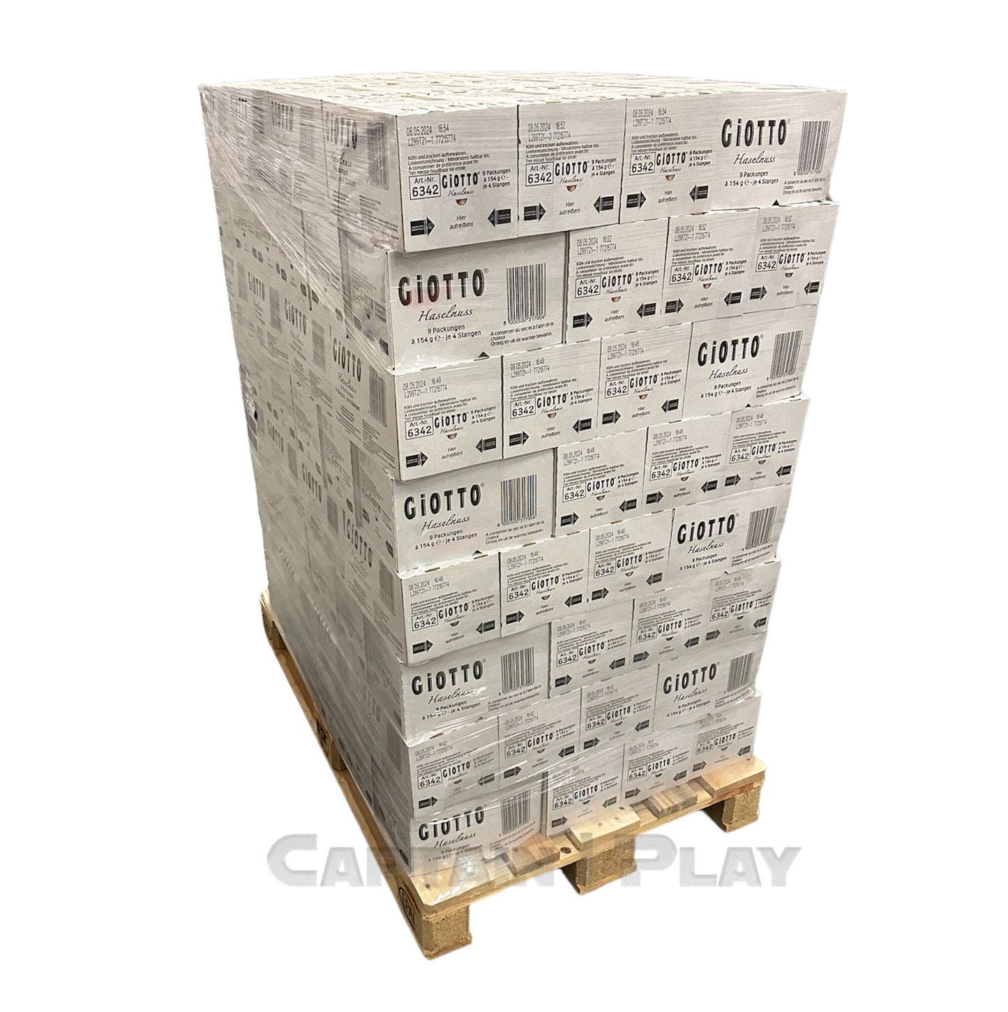 Giotto Haselnuss 9 x 154g Multipack - EPAL mit 144 UK