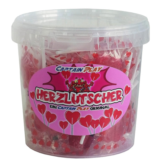 CAPTAIN PLAY Herz Deko, kleine Herzlutscher 350g