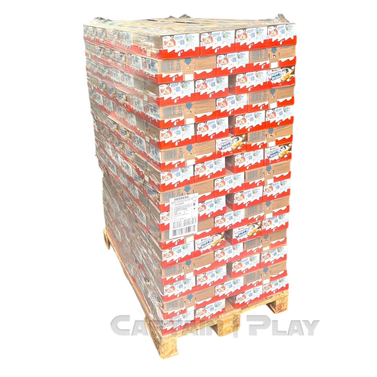 Kinder Happy Hippo Cacao 10 x 103,5g  - EPAL mit 255 UK