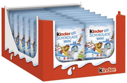 Kinder Schokolade Mini 16 x 120g - EPAL mit 56 UK
