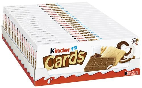 Kinder Cards 20 x 128g - EPAL mit 112 UK