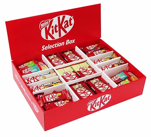 KitKat Selection Box mit 104 KitKat Riegeln