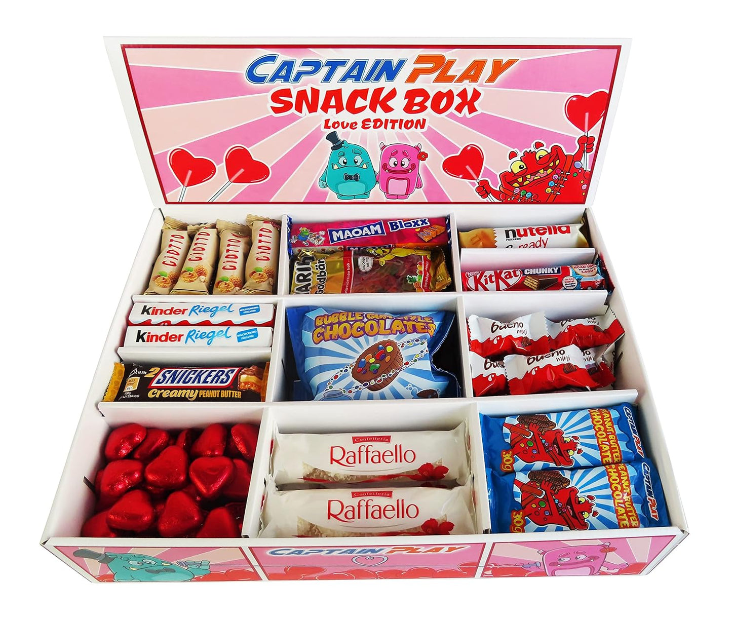 CAPTAIN PLAY  Snack Box Love Edition 2,3kg